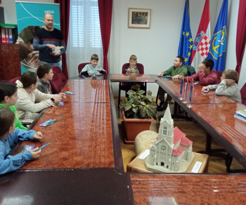 Posjet načelniku- 4. razred