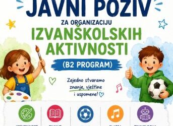 Javni poziv za B2 aktivnosti
